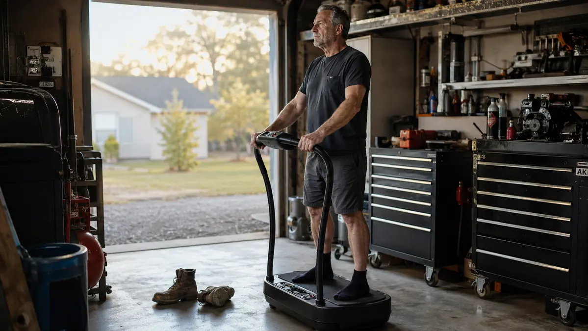 How to Boost Circulation With a Vibration Plate: A Simple Daily Routine